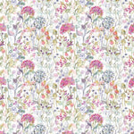 Country Hedgerow Printed Cotton Fabric (By The Metre) Lotus