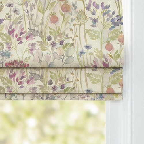 Floral Pink M2M - Country Hedgerow Printed Cotton Made to Measure Roman Blinds Default Voyage Maison