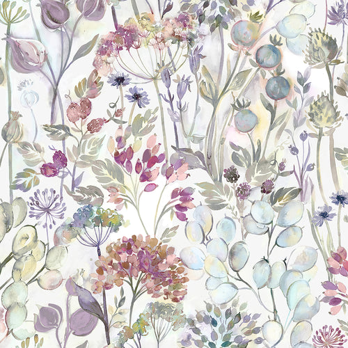 Floral Cream M2M - Country Hedgerow Linen Printed Made to Measure Curtains Bloom Voyage Maison