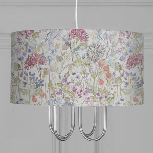 Floral Multi Lighting - Hedgerow Eva Taurus Lamp Shade Linen Voyage Maison