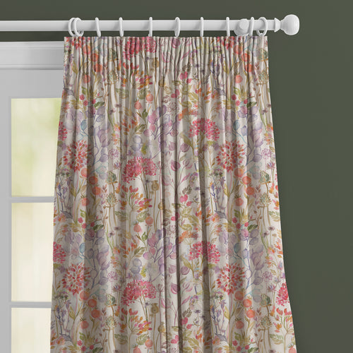 Floral Cream M2M - Hedgerow Printed Made to Measure Curtains Autumn Voyage Maison