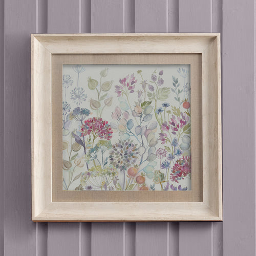 Floral Green Wall Art - Hedgerow  Framed Print Birch Voyage Maison