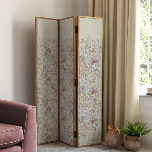 Floral Multi Furniture - Hedgerow Solid Wood Room Divider Natural Voyage Maison