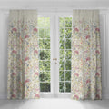 Voyage Maison Hedgerow Printed Pencil Pleat Curtains in Linen