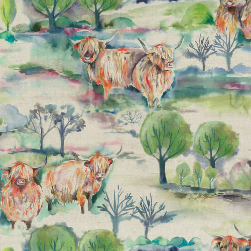 Samples - Heilanherd Printed Fabric Sample Swatch Sage Voyage Maison