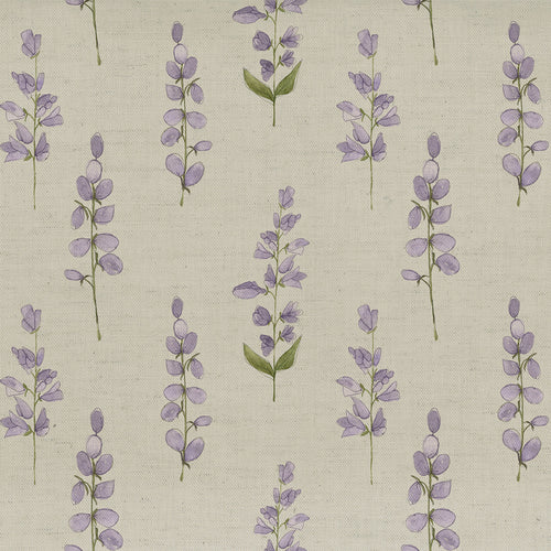  Samples - Helaine Printed Fabric Sample Swatch Lilac Voyage Maison