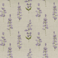  Samples - Helaine Printed Fabric Sample Swatch Lilac Voyage Maison