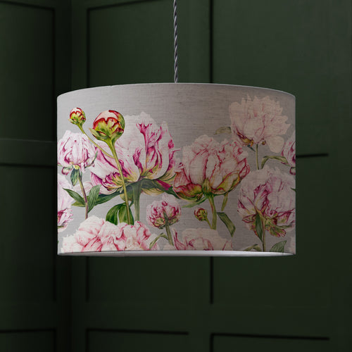 Floral Pink Lighting - Heligan Eva Lamp Shade Fuchsia Marie Burke