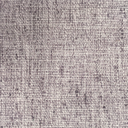 Plain Purple Fabric - Helmsley Woven Chenille Fabric (By The Metre) Heather Voyage Maison