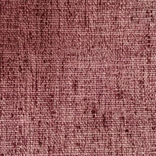 Plain Pink Fabric - Helmsley Woven Chenille Fabric (By The Metre) Peony Voyage Maison