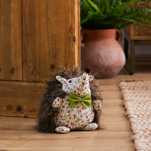 Floral Multi Accessories - Henrietta Hedgehog Door Stop Multicolour Voyage Maison