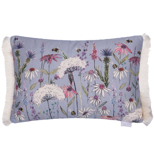 Voyage Maison Hermione Printed Feather Cushion in Bluebell