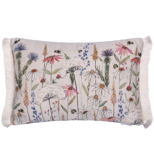 Voyage Maison Hermione Printed Feather Cushion in Linen
