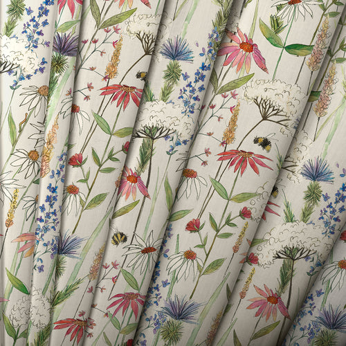 Hermione Printed Cotton Made to Measure Roman Blinds Natural