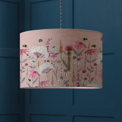 Floral Pink Lighting - Hermione Eva Lamp Shade Blush Voyage Maison