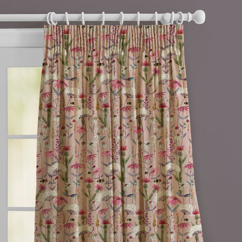 Floral Pink M2M - Hermione Printed Made to Measure Curtains Blush Voyage Maison