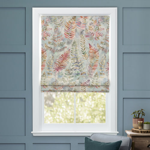 Floral Red M2M - Honister Printed Cotton Made to Measure Roman Blinds Russett Voyage Maison