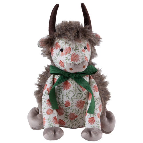 Floral Multi Accessories - Hugo Highland Cow Door Stop Multicolour Voyage Maison