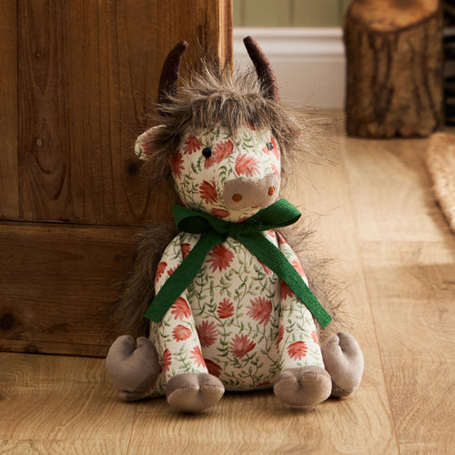 Floral Multi Accessories - Hugo Highland Cow Door Stop Multicolour Voyage Maison