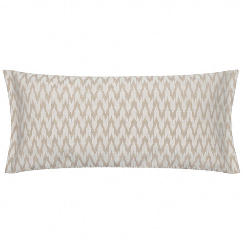  Beige Cushions - Hutton Woven Jacquard Feather Rich Filled Cushion Linen Sanderson