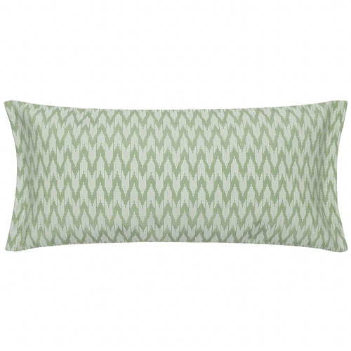  Green Cushions - Hutton Woven Jacquard Feather Rich Filled Cushion Sage Sanderson