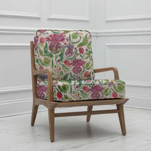 Floral Green Furniture - Idris Fairytale Bristle Chair Damson Voyage Maison