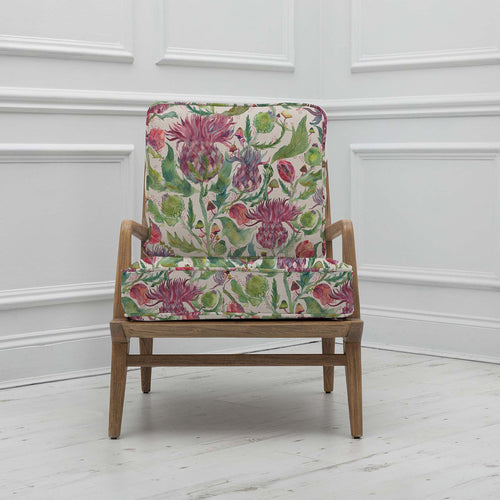 Floral Green Furniture - Idris Fairytale Bristle Chair Damson Voyage Maison