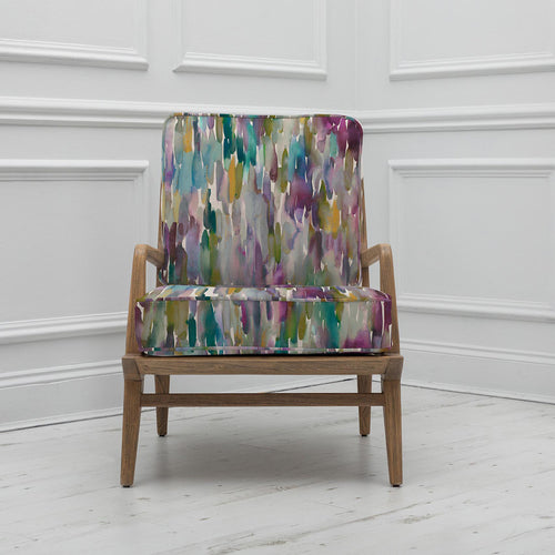 Abstract Purple Furniture - Idris Azima Chair Indigo Voyage Maison