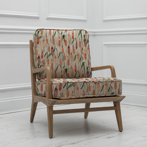 Abstract Orange Furniture - Idris Saroma Chair Peridot Voyage Maison