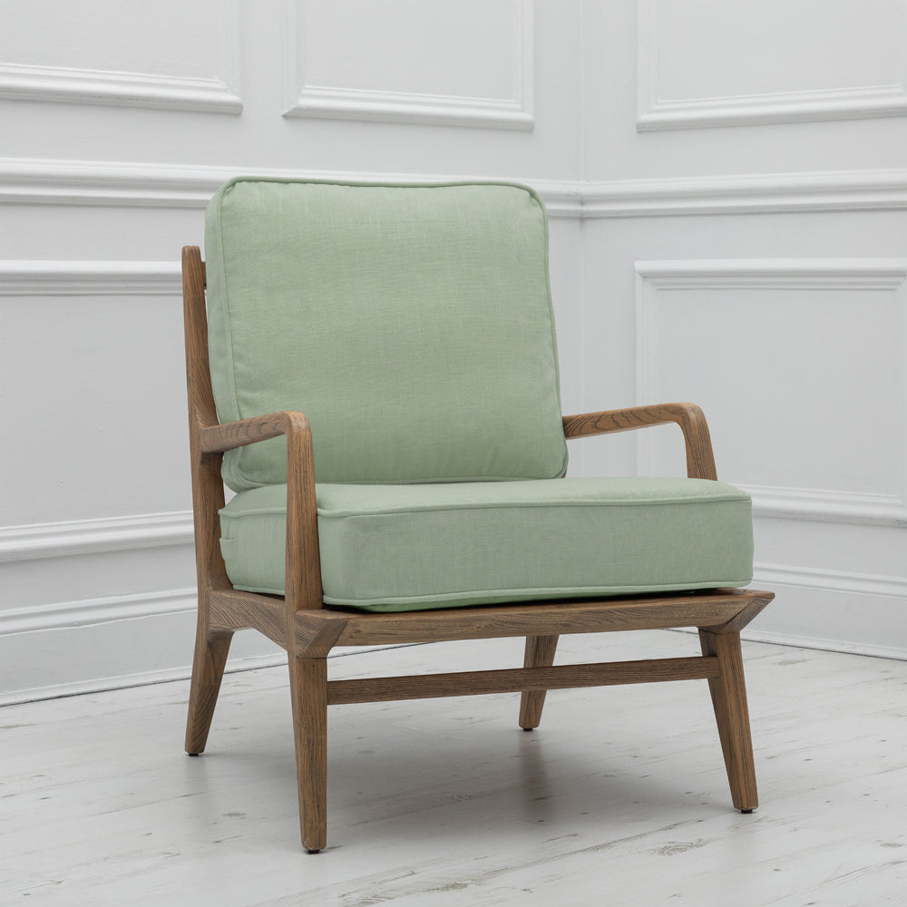 Tivoli Pistachio Idris Chair | Green Furniture | Voyage Maison