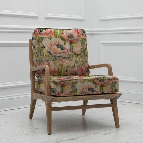 Floral Pink Furniture - Idris Papavera Chair Sweetpea Voyage Maison