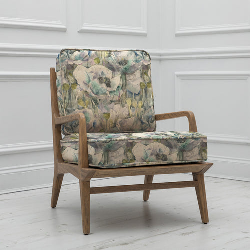 Floral Blue Furniture - Idris Papavera Chair Veronica Voyage Maison