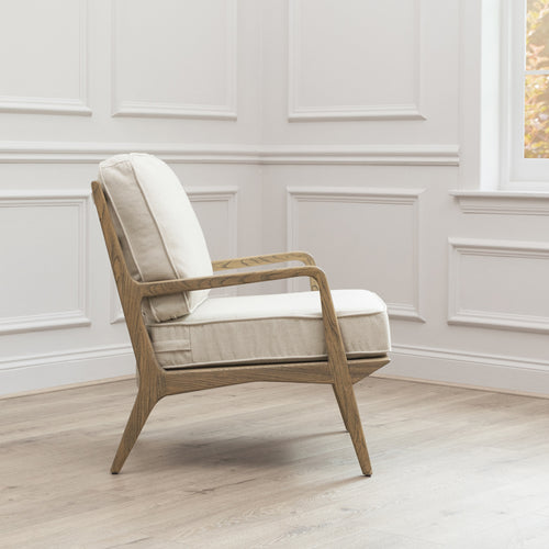 Plain Cream Furniture - Idris  Chair Warm Wood Voyage Maison