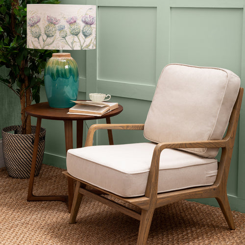 Plain Cream Furniture - Idris  Chair Warm Wood Voyage Maison