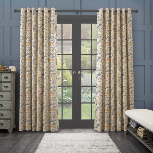 Floral Cream M2M - Ilinizas Printed Made to Measure Curtains Clementine Natural Voyage Maison