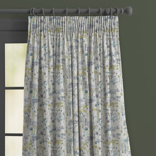 Floral Cream M2M - Ilinizas Printed Made to Measure Curtains Lemon Voyage Maison