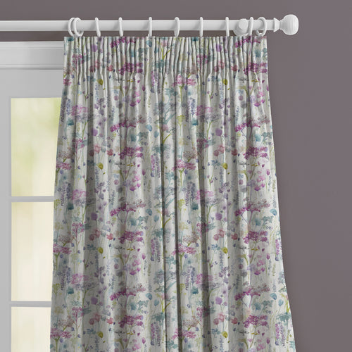 Floral Cream M2M - Ilinizas Printed Made to Measure Curtains Summer Voyage Maison