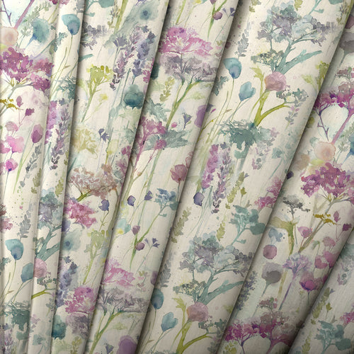 Floral Cream M2M - Ilinizas Printed Made to Measure Curtains Summer Natural Voyage Maison