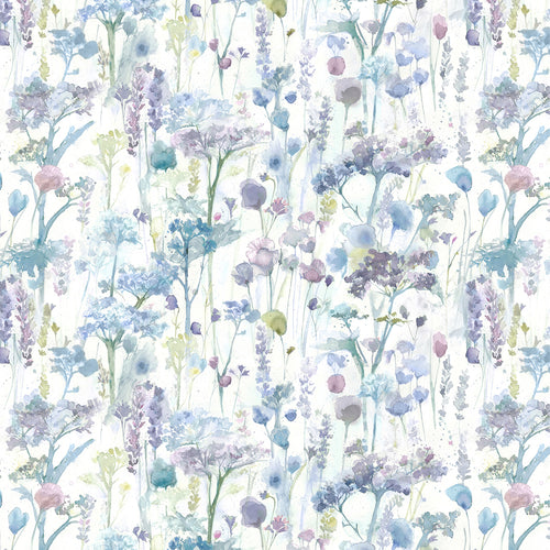 Floral Cream M2M - Ilinizas Printed Made to Measure Curtains Violet Voyage Maison