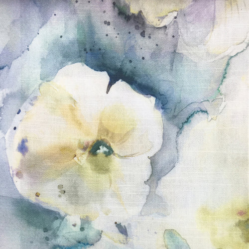 Samples - Isabela Printed Fabric Sample Swatch Lemon Voyage Maison