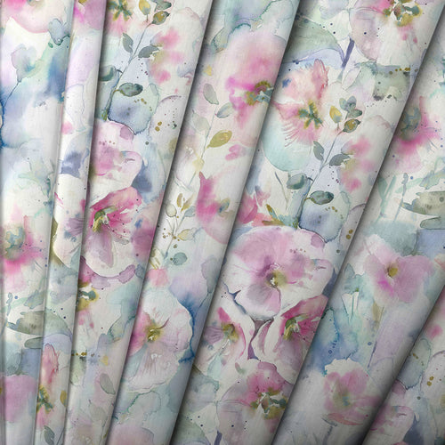 Floral Pink M2M - Isabela Printed Cotton Made to Measure Roman Blinds Default Voyage Maison