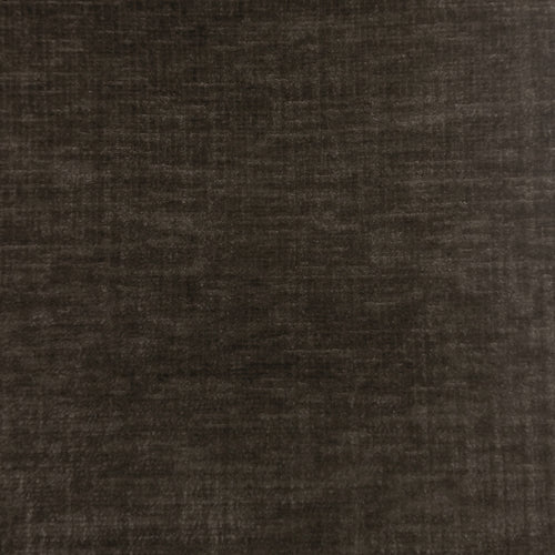 Plain Brown Fabric - Isernia Plain Velvet Fabric (By The Metre) Bark Voyage Maison