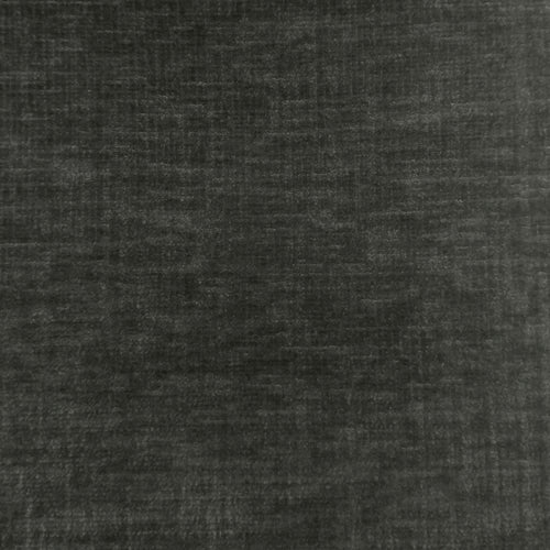 Plain Grey Fabric - Isernia Plain Velvet Fabric (By The Metre) Otter Voyage Maison