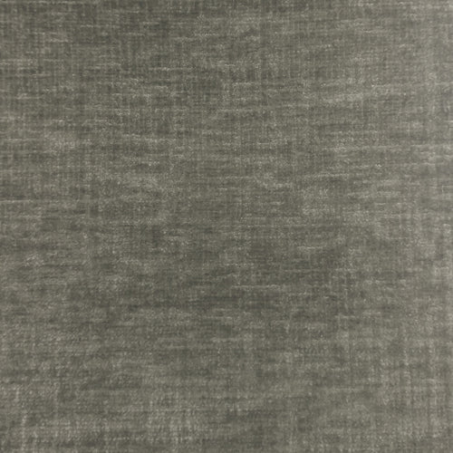 Plain Cream Fabric - Isernia Plain Velvet Fabric (By The Metre) Pebble Voyage Maison