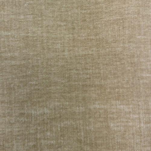 Plain Cream Fabric - Isernia Plain Velvet Fabric (By The Metre) Sesame Voyage Maison
