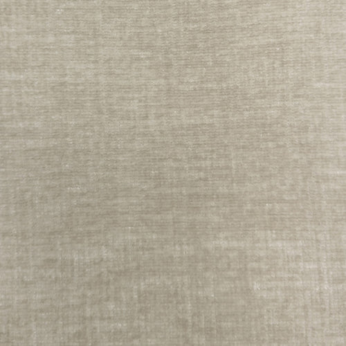 Plain Cream Fabric - Isernia Plain Velvet Fabric (By The Metre) Wool Voyage Maison
