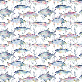 Voyage Maison Ives Waters 1.4m Wide Width Wallpaper in Abalone