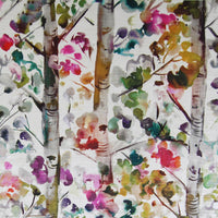  Samples - Izusa Printed Fabric Sample Swatch Lotus Voyage Maison