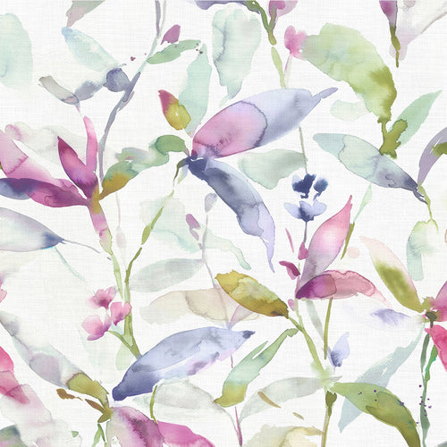 Floral Pink Fabric - Jarvis Printed Cotton Fabric (By The Metre) Summer Voyage Maison