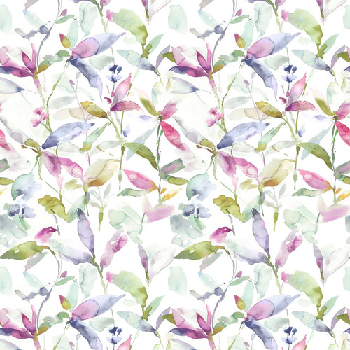 Floral Pink Fabric - Jarvis Printed Cotton Fabric (By The Metre) Summer Voyage Maison